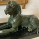 Antique sculpture "Two dogs"