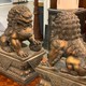 Antique paired sculptures "Fo Dogs"