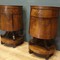 Antique twin bedside tables