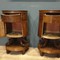 Antique twin bedside tables