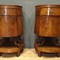 Antique twin bedside tables