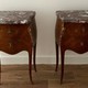 Antique twin bedside tables