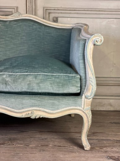 Антикварный диван с стиле Людовика XV