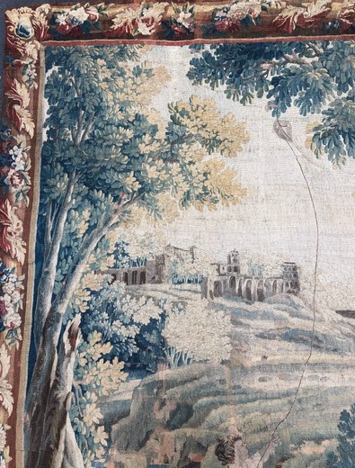 Antique tapestry "Children"