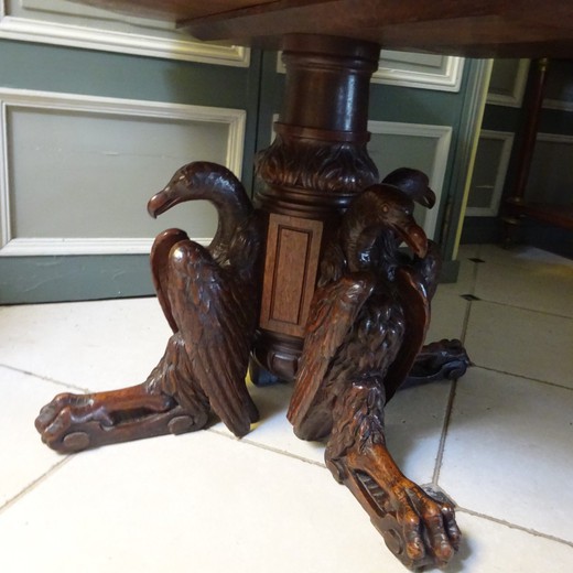 Antique pedestal table