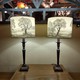 Paired table lamps
