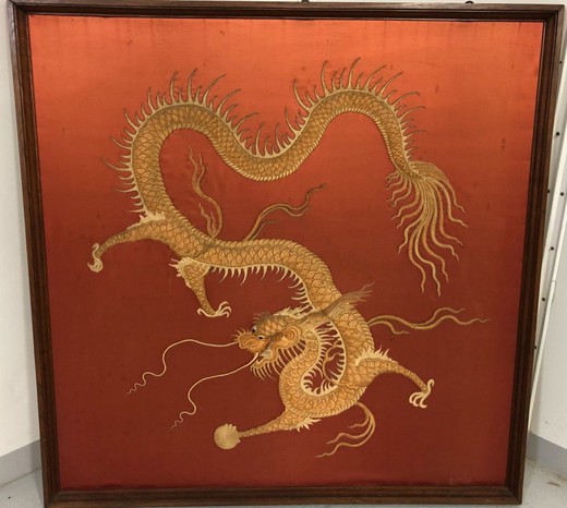 Antique panel "Dragon"