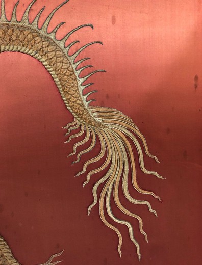 Antique panel "Dragon"