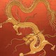 Antique panel "Dragon"