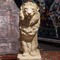 Antique pair sculptures "Lions"