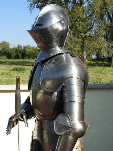 Antique knight armor