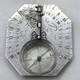 Antique silver sundial 1680s