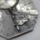 Antique silver sundial 1680s