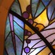 Antique jacques Gruber stained glass window