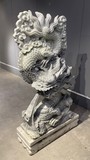 Большая Антикварная скульптура «Дракон»