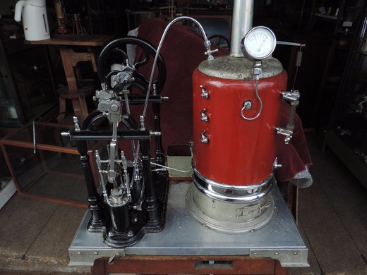 Antique steam machine