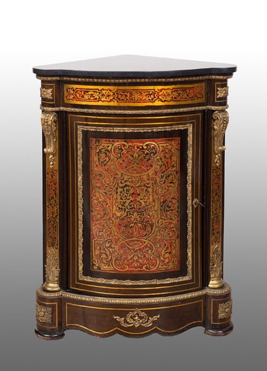 Boulle corner cabinet