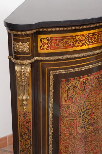 Boulle corner cabinet