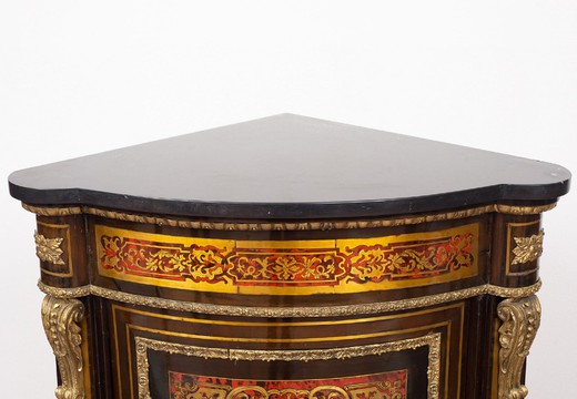 Boulle corner cabinet