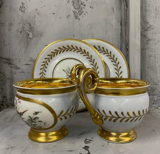 Antique tea pair
