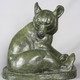Antique sculpture "Little bear"