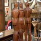 Antique sculpture "Trio of Musicians"