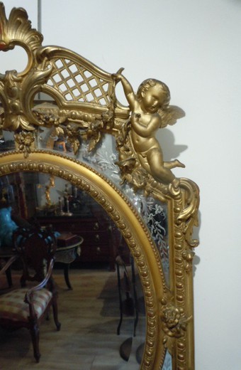 Antique mirror