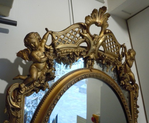 Antique mirror