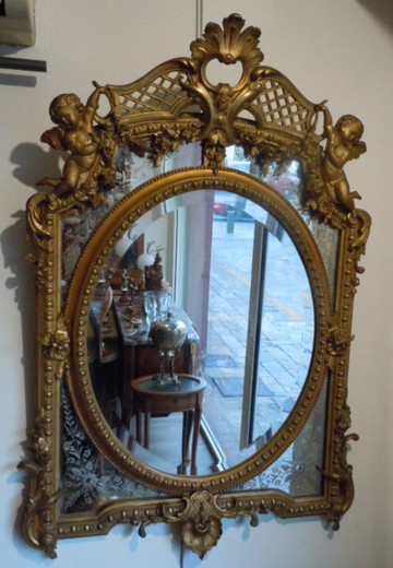 Antique mirror