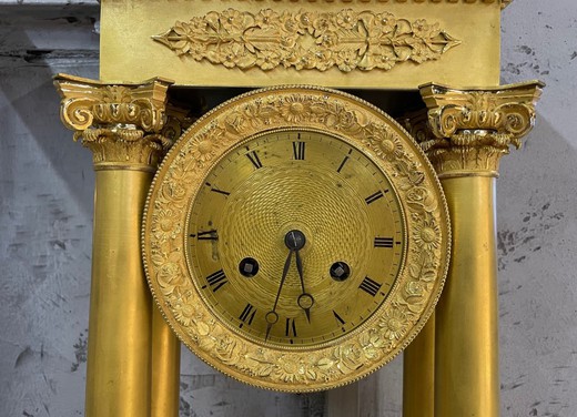 Antique portico clock