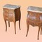 Antique twin bedside tables