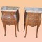 Antique twin bedside tables