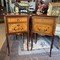 Antique paired bedside tables