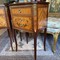 Antique paired bedside tables