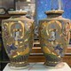 Antique pair vases Satsuma