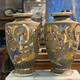 Antique pair vases Satsuma