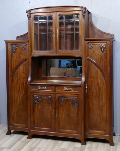 Antique art-nouveau buffet