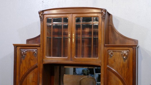 Antique art-nouveau buffet