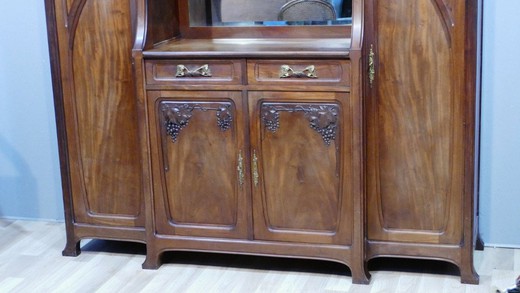 Antique art-nouveau buffet