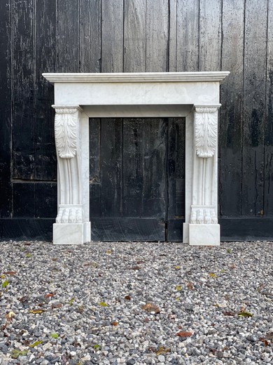 Antique Louis-Philippe fireplace