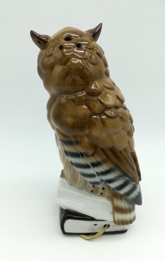 Antique lamp "Owl"