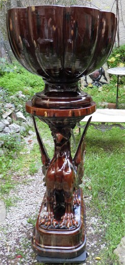 Antique flowerpot