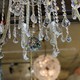 Large crystal chandelier