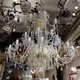 Large crystal chandelier