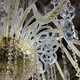 Large crystal chandelier