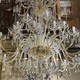 Large crystal chandelier