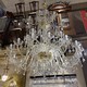 Large crystal chandelier