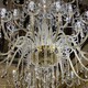 Large crystal chandelier