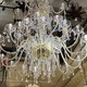 Large crystal chandelier