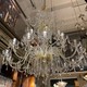 Large crystal chandelier